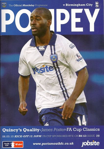 Portsmouth FC v Birmingham City FC